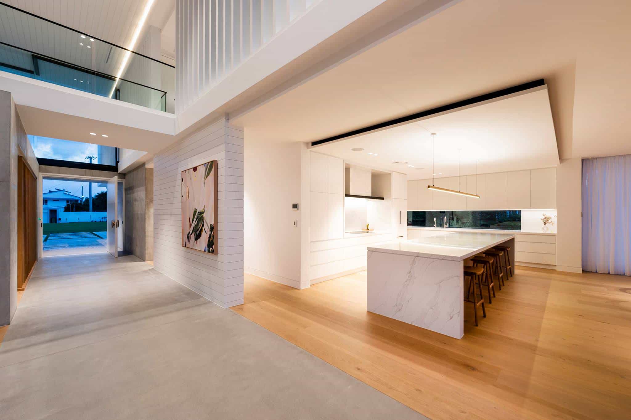 87-89 Monaco St, Broadbeach Waters - Ducted AC grille in ceiling in kitchen 2