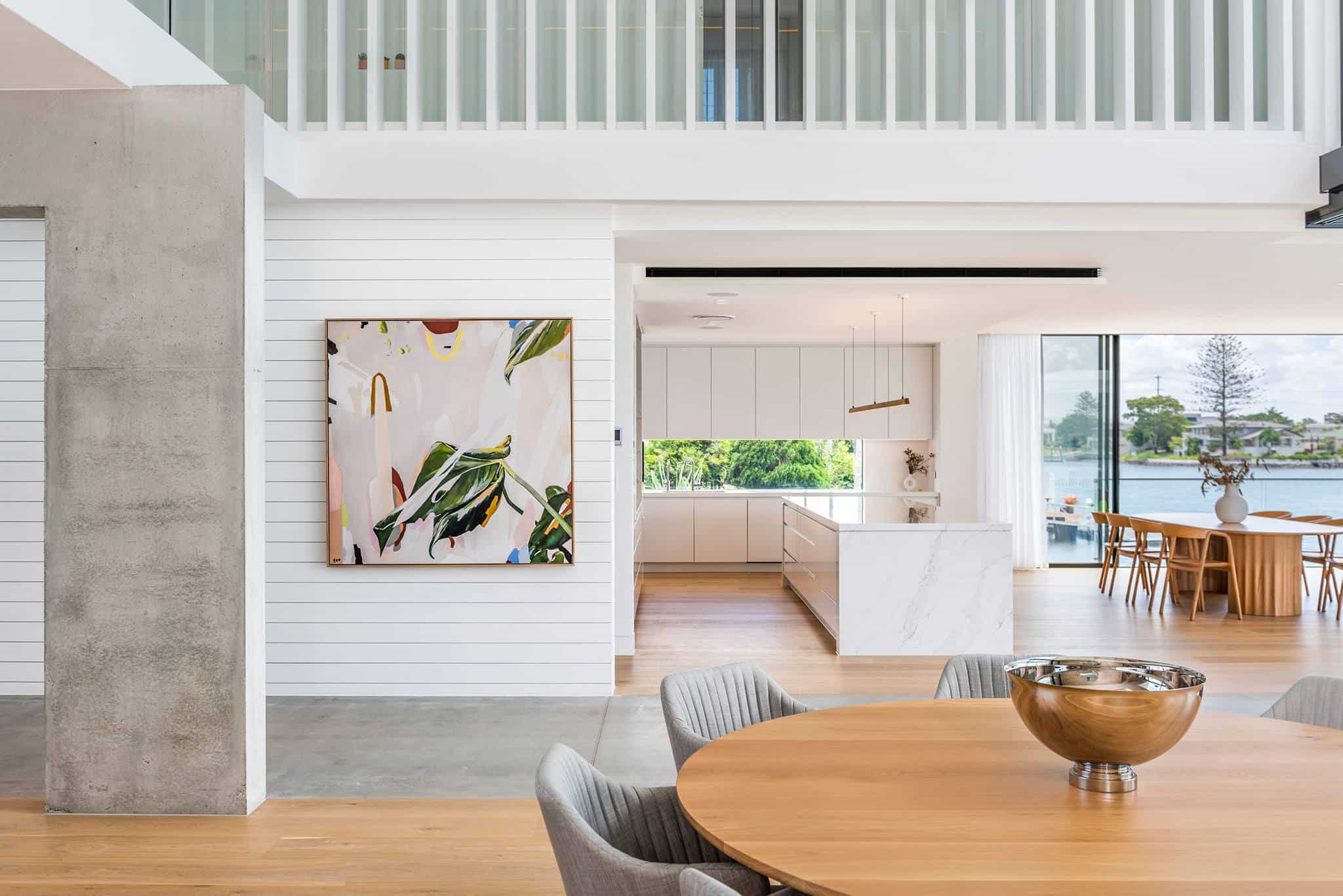 87-89 Monaco St, Broadbeach Waters - Ducted AC grille in ceiling in kitchen