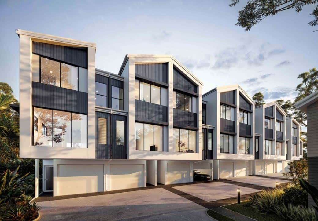 Luxury Townhouses - Greenslopes - Ducted Aircon - 1